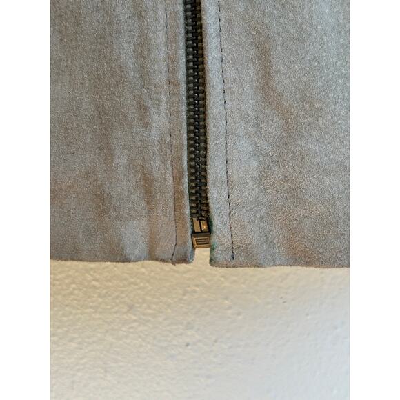 Reed Leather Sportswear Womens Leather Sport Coat Jacket Sage Green Size Medium - Picture 3 of 9